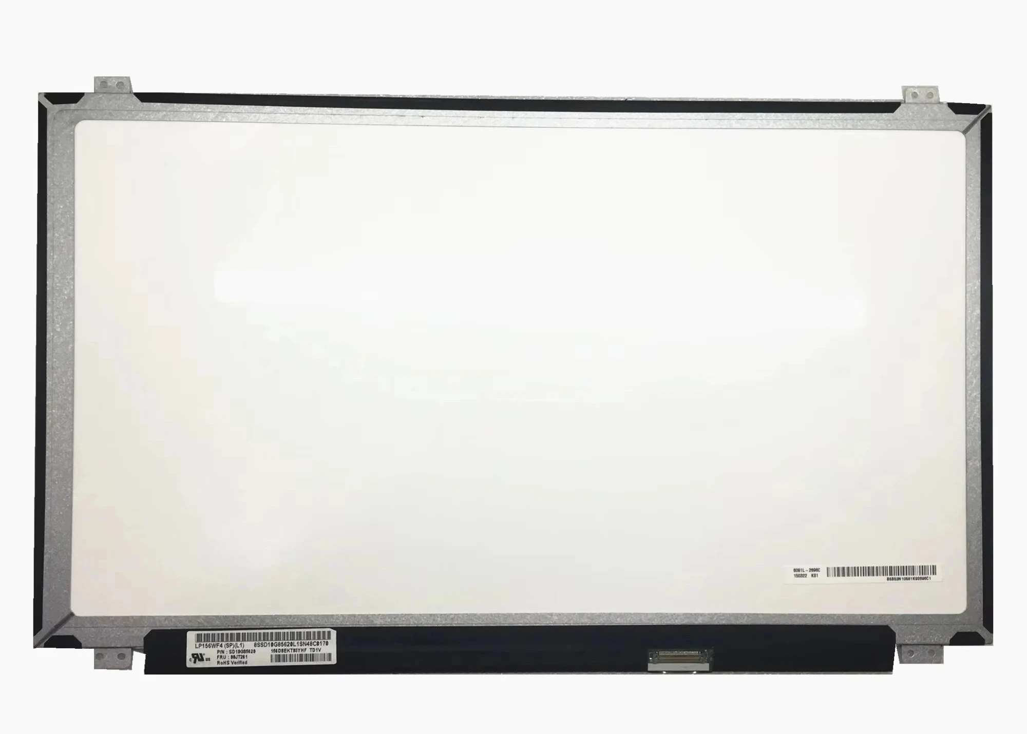 LP156WF4-SPL1 fit LP156WF4-SPH1 SPJ1 SPK1 SPM1 LP156WF6-SPK1 NV156FHM-N41 NV156FHM-N42 1920*1080 EDP 30 Pins LCD Screen
LP156WF4-SPL1 fit LP156WF4-SPH1 SPJ1 SPK1 SPM1 LP156WF6-SPK1 NV156FHM-N41 NV156FHM-N42 1920*1080 EDP 30 Pins LCD Screen