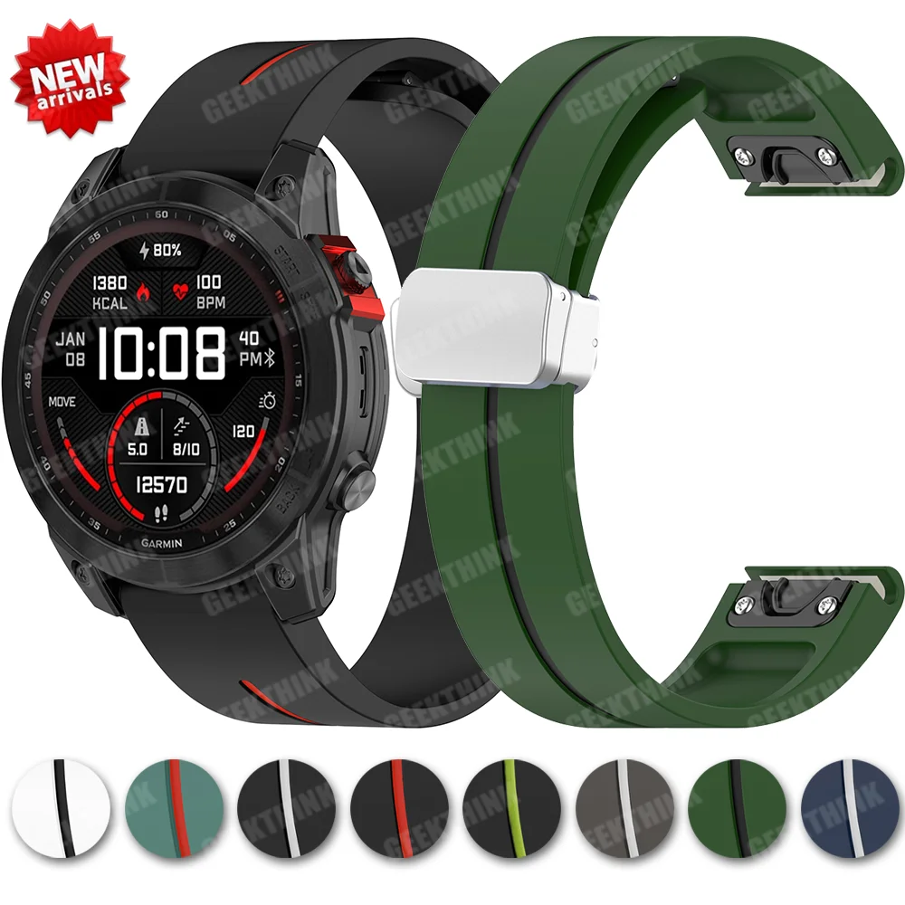 Ремешок быстросъемный для Garmin 7 7X 6 6X Pro 5X 6S Fenix 5 Plus 3HR, силиконовый браслет для наручных часов Easyfit, 20 22 26 мм
Ремешок быстросъемный для Garmin 7 7X 6 6X Pro 5X 6S Fenix 5 Plus 3HR, силиконовый браслет для наручных часов Easyfit, 20 22 26 мм