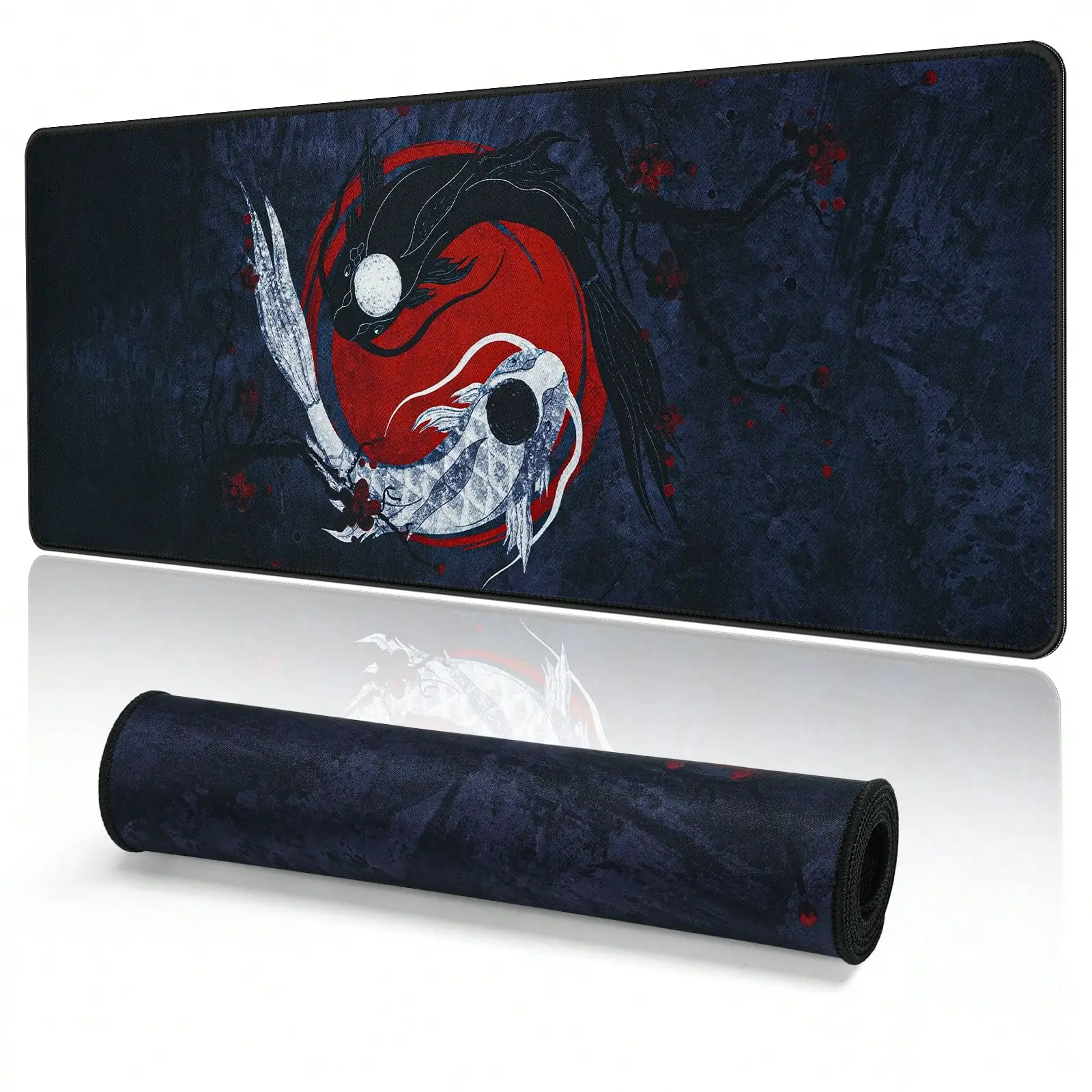 Large mouse pad mechanical keyboard expansion gaming mats Blackfish and Whitefish desk mat rubber non-slip lock edge waterproof
Large mouse pad mechanical keyboard expansion gaming mats Blackfish and Whitefish desk mat rubber non-slip lock edge waterproof