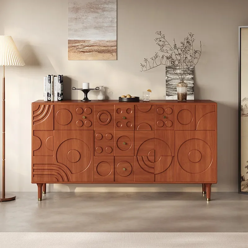 Modern retro wood-paneled chest of drawers, newly designed living room side lockers for your home or apartment
Modern retro wood-paneled chest of drawers, newly designed living room side lockers for your home or apartment