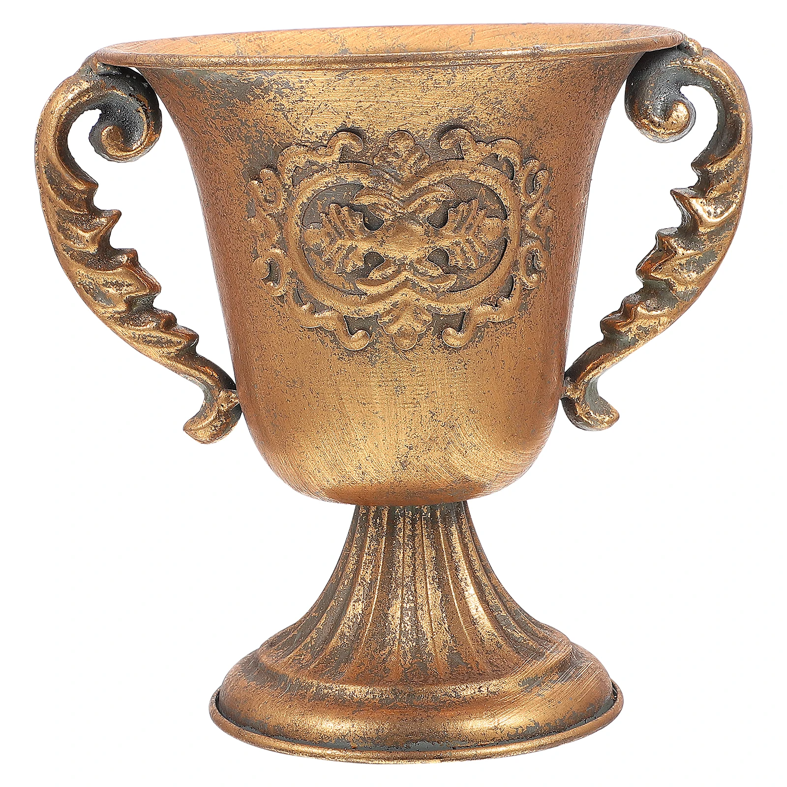 Vintage Trophy Shape Flower Pot Durable for Outdoor Garden Planter Bonsai Pots Plant Container Floral Arrangement Holder
Vintage Trophy Shape Flower Pot Durable for Outdoor Garden Planter Bonsai Pots Plant Container Floral Arrangement Holder