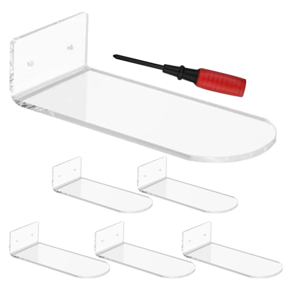 6 Pcs Shoe Rack for Wall Acrylic Floating Display Shelf Mounted Screwdriver Sneakers
6 Pcs Shoe Rack for Wall Acrylic Floating Display Shelf Mounted Screwdriver Sneakers