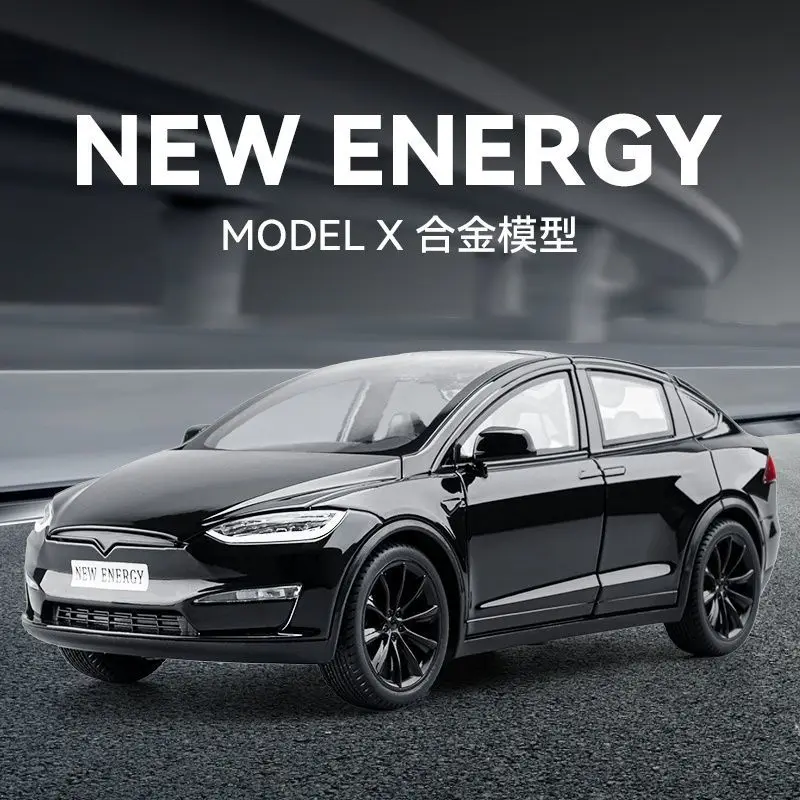 1:24 Tesla Model X Diecast Model Car 6 Open Doors Light Sound Pull Back Shock Absorption Falcon Wing Doors
1:24 Tesla Model X Diecast Model Car 6 Open Doors Light Sound Pull Back Shock Absorption Falcon Wing Doors