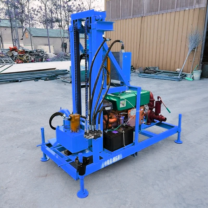 100 Meter Small Drilling Rig Machine Easy Operation Portable 50M Drill Rig Geological Condition Drill Mini Water Well Drill Rig
100 Meter Small Drilling Rig Machine Easy Operation Portable 50M Drill Rig Geological Condition Drill Mini Water Well Drill Rig