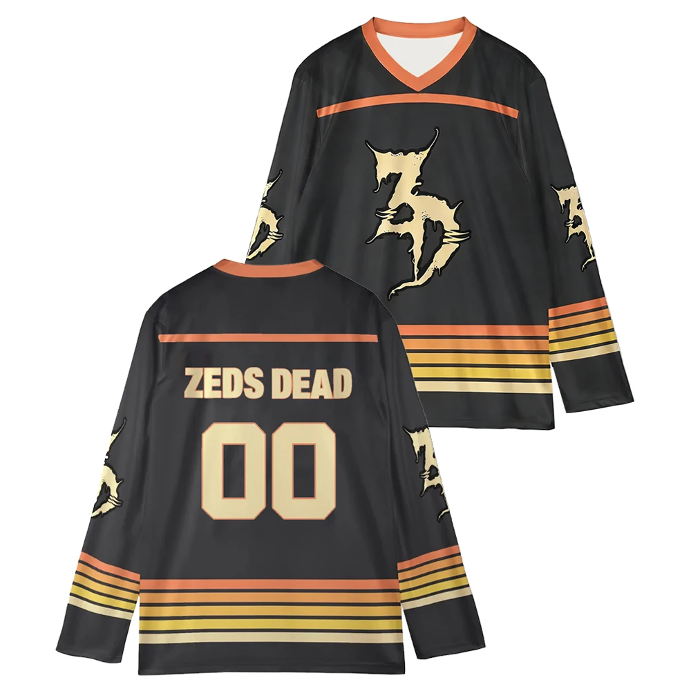 Zeds Dead Vintage Hockey Jersey 2026 Edm Festival V-Neck Long Sleeve Loose Top T-shirt Women Men Sportwear Shirts
Zeds Dead Vintage Hockey Jersey 2026 Edm Festival V-Neck Long Sleeve Loose Top T-shirt Women Men Sportwear Shirts