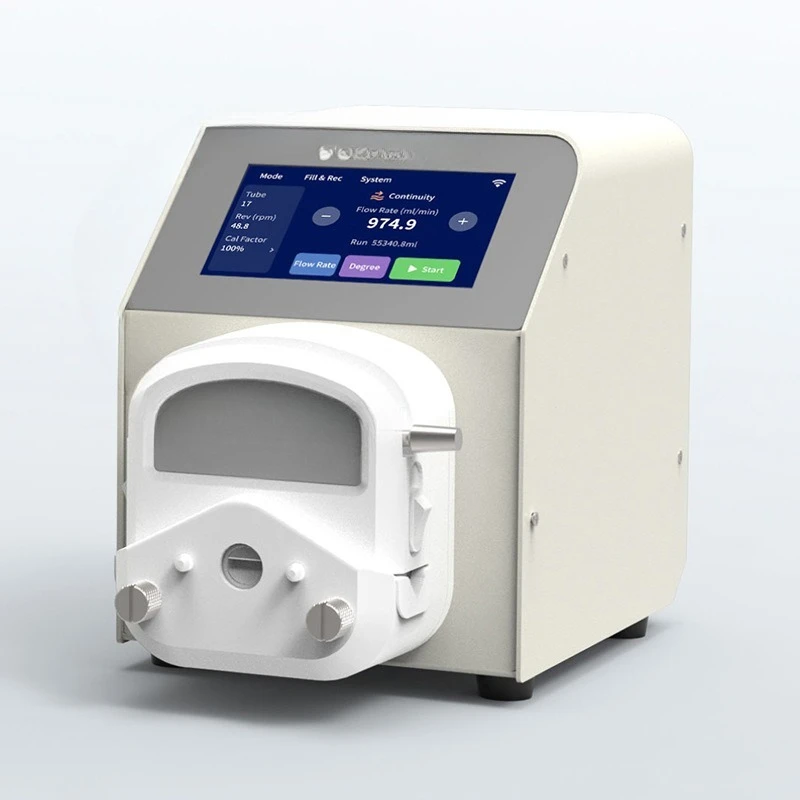 Лабораторный большой расход, несколько режимов распределения, сенсорный ЖК-экран, регулируемая скорость, интеллектуальный перистальтический насос постоянного потока
Лабораторный большой расход, несколько режимов распределения, сенсорный ЖК-экран, регулируемая скорость, интеллектуальный перистальтический насос постоянного потока