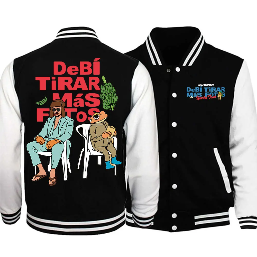 Бейсбольная форма Bad Bunny Tour 2025-2026, куртка с капюшоном, унисекс, толстовка в стиле Харадзюку, подарок фанату
Бейсбольная форма Bad Bunny Tour 2025-2026, куртка с капюшоном, унисекс, толстовка в стиле Харадзюку, подарок фанату