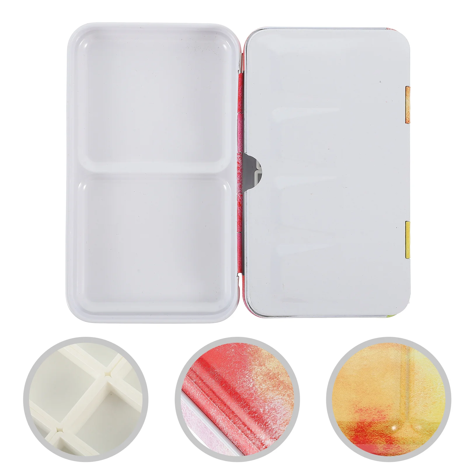 Watercolor Palette Lids Paint Pan Painting Boxes Portable Pigment Case Compartments Cases Holder Christmas Student
Watercolor Palette Lids Paint Pan Painting Boxes Portable Pigment Case Compartments Cases Holder Christmas Student