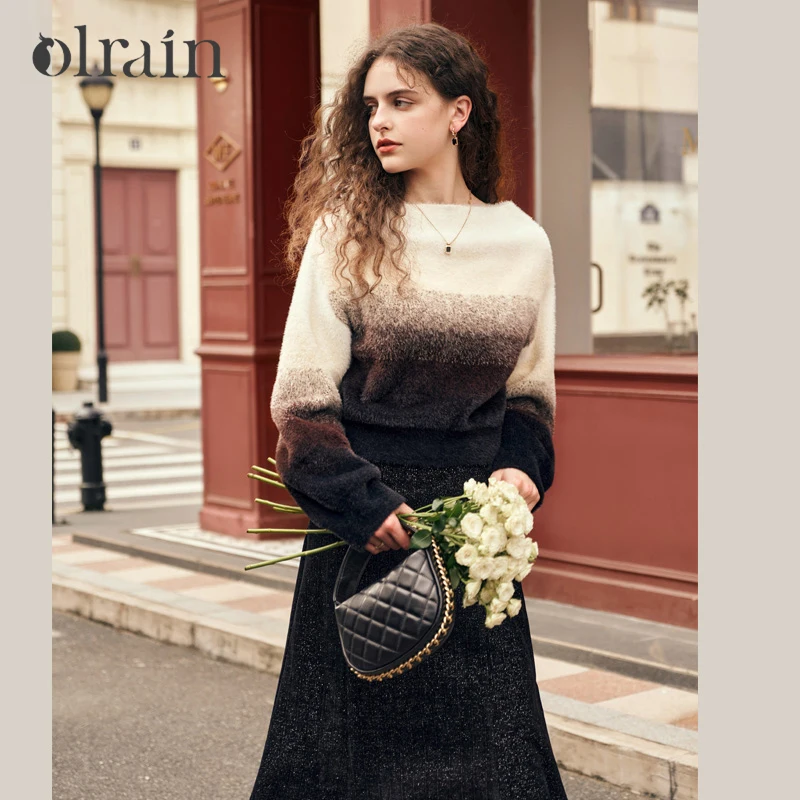 OLrain Women's Sweater Autumn 2026 Knitted Soft Pullover Slash Neck Long Sleeve Tops Fashion Casual Ladies Clothing O23DM85086
OLrain Women's Sweater Autumn 2026 Knitted Soft Pullover Slash Neck Long Sleeve Tops Fashion Casual Ladies Clothing O23DM85086