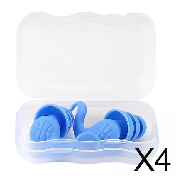 Swimming Ear Plugs Comfortable Silicone Waterproof Ear Protection Universal Noise Reducing Earplugs for Pool Water Sports
Swimming Ear Plugs Comfortable Silicone Waterproof Ear Protection Universal Noise Reducing Earplugs for Pool Water Sports