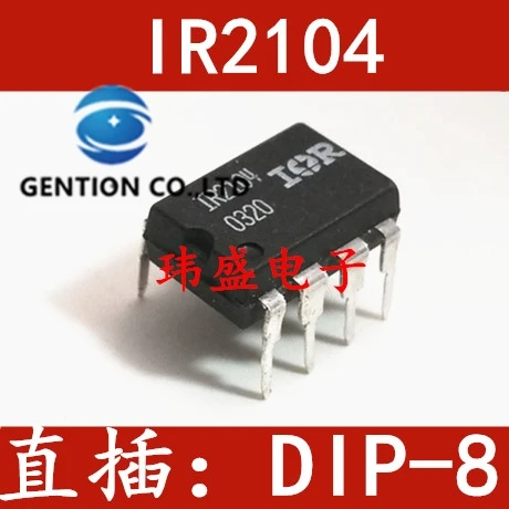 10PCS Bridge drive-external switch IR2104 IR2104PBF DIP-8 straight in stock 100% new and original
10PCS Bridge drive-external switch IR2104 IR2104PBF DIP-8 straight in stock 100% new and original