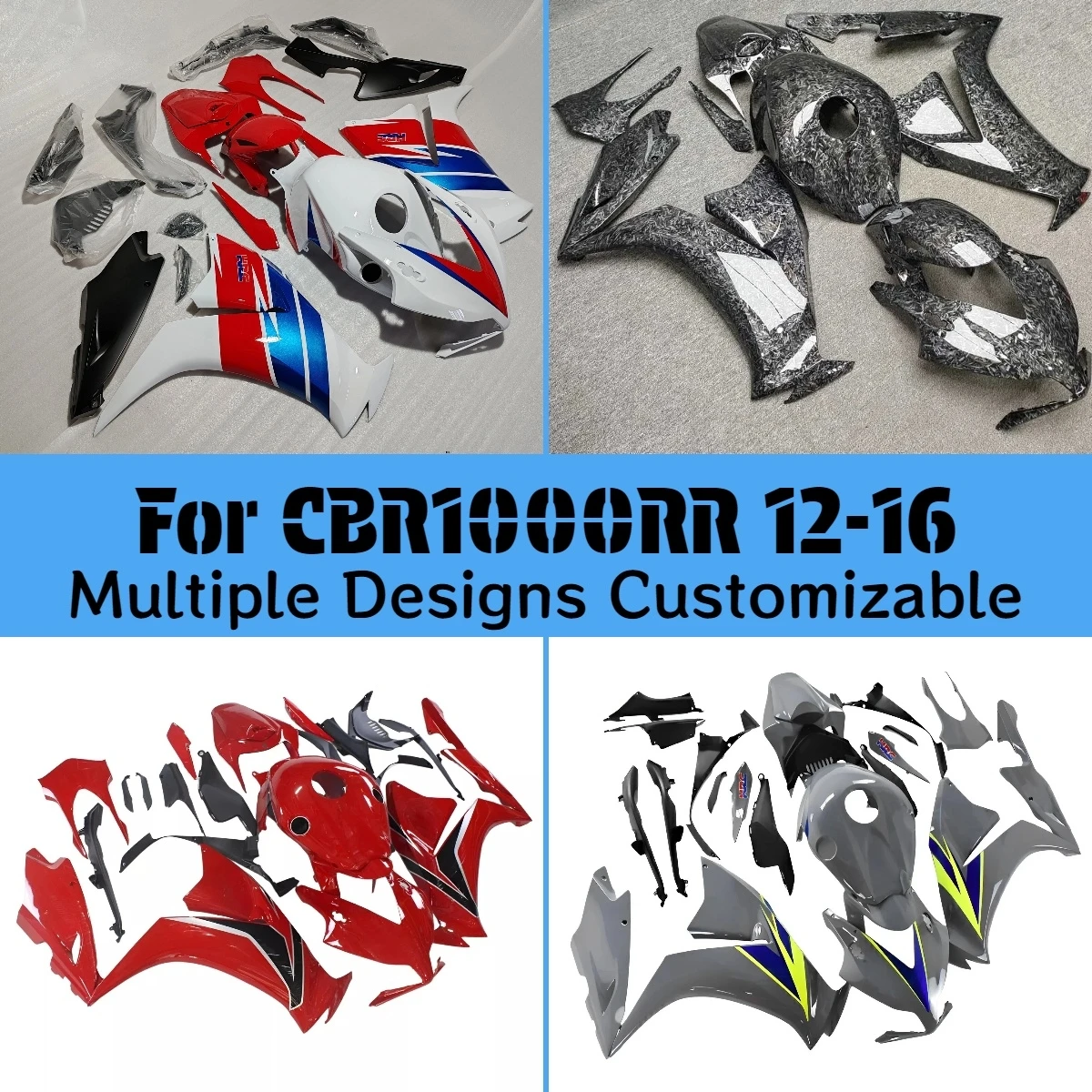 CBR1000RR 2012-2016 Carbon Fibre Fairings Motorcycle for HONDA CBR 1000RR 12-16 Complete Bodywork Fairing Kit
CBR1000RR 2012-2016 Carbon Fibre Fairings Motorcycle for HONDA CBR 1000RR 12-16 Complete Bodywork Fairing Kit