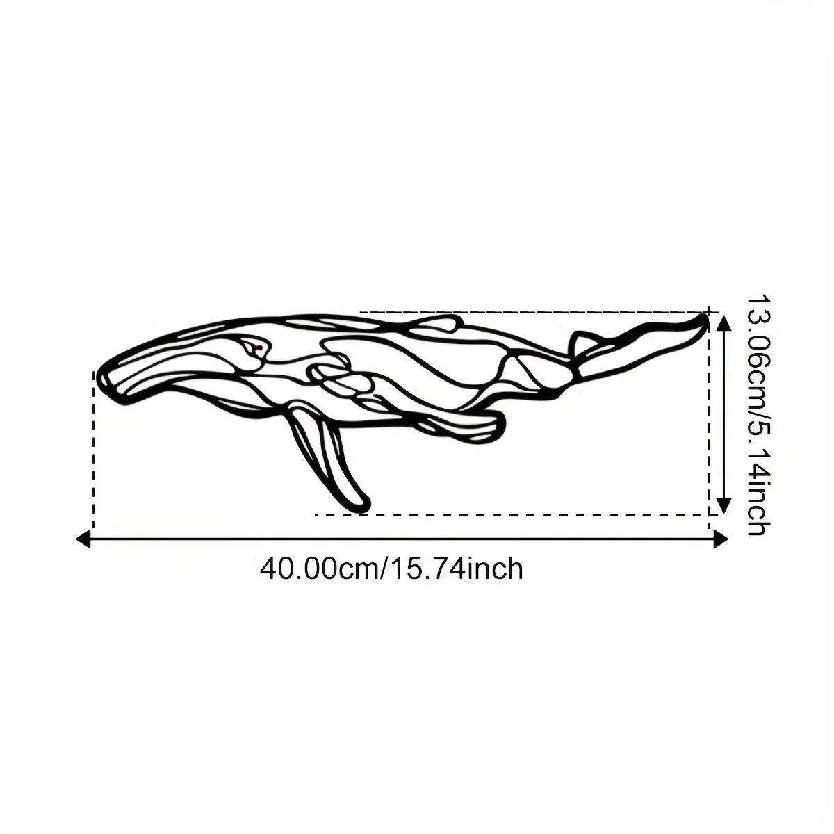 CIFBUY Decoration Creative Line Whale Iron Crafts Indoor Wall Decoration Great for Living Room Bedroom Hallway Wall Decoration 1
CIFBUY Decoration Creative Line Whale Iron Crafts Indoor Wall Decoration Great for Living Room Bedroom Hallway Wall Decoration 1