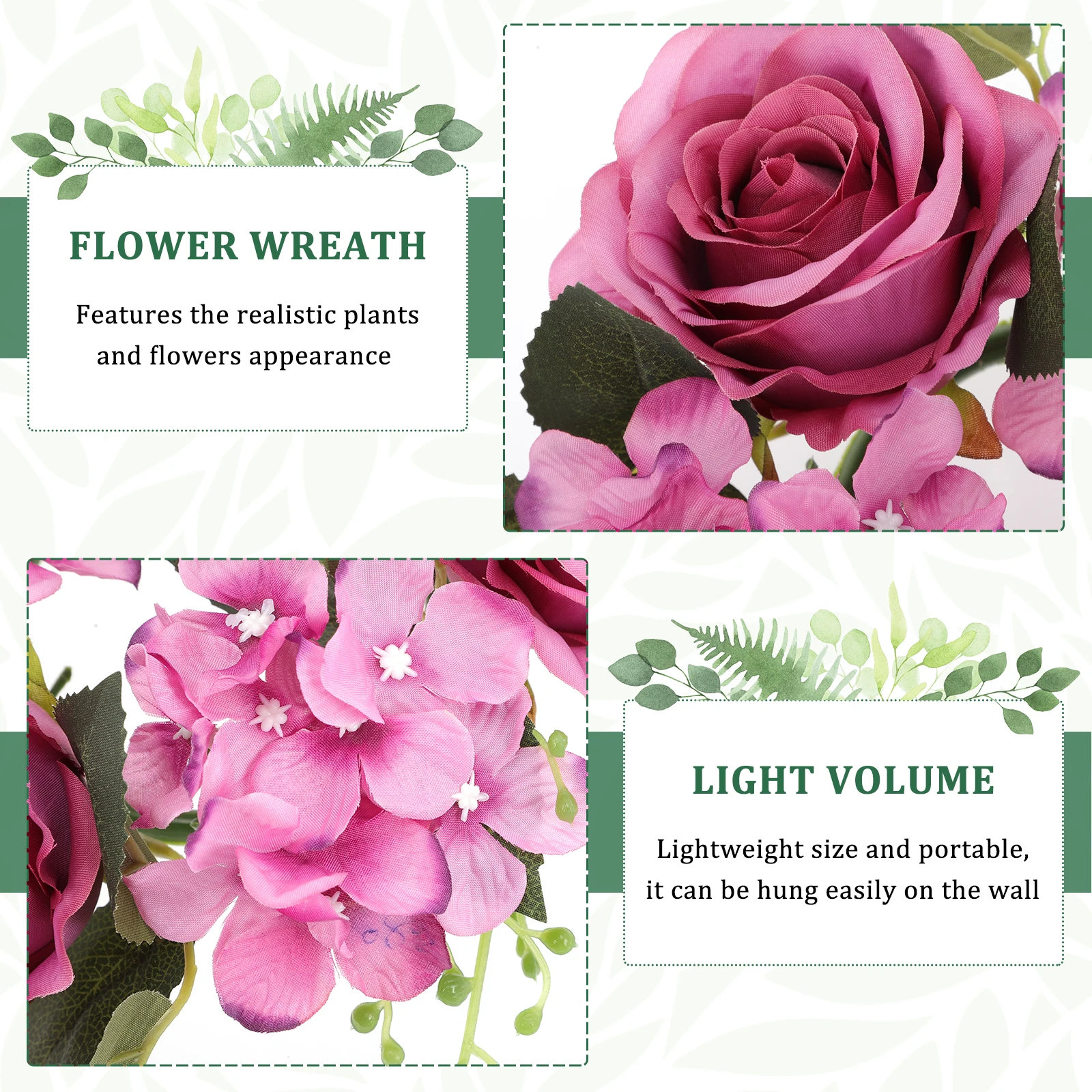 Simulated Flower Holder Simulation Rose Garland Wedding Decorations for Reception Festival Party Imitation Fabric Floral
Simulated Flower Holder Simulation Rose Garland Wedding Decorations for Reception Festival Party Imitation Fabric Floral