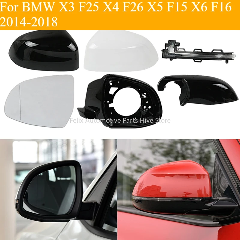 For BMW X3 F25 X4 F26 X5 F15 X6 F16 2014-2018 Rearview mirror housing, turn signal, signal light
For BMW X3 F25 X4 F26 X5 F15 X6 F16 2014-2018 Rearview mirror housing, turn signal, signal light