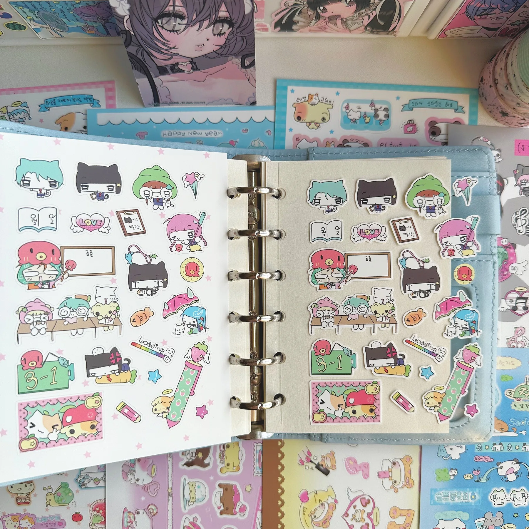 Korean Ins Girl Stickers Cartoon Animal Cute Cross Border Hot Sale Journal Gooka Material for Craft Creative Supply
Korean Ins Girl Stickers Cartoon Animal Cute Cross Border Hot Sale Journal Gooka Material for Craft Creative Supply