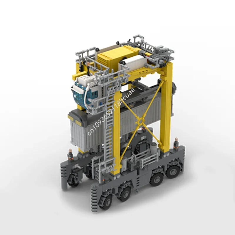 1963PCS Moc City Liebherr Straddle Carrier (SC350T) Model Technology Building Blocks Creative Children Toys Gift
1963PCS Moc City Liebherr Straddle Carrier (SC350T) Model Technology Building Blocks Creative Children Toys Gift