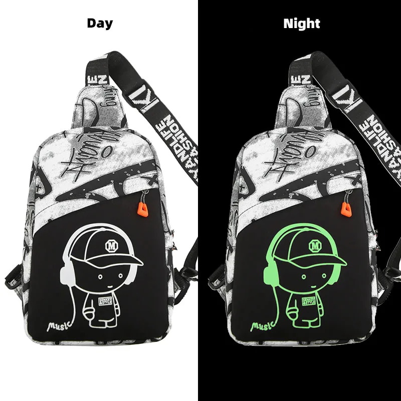Fashionable Luminous Chest Bag Casual Lightweight Portable Daily Outing Commuting Crossbody Bag Unique Design Shoulder Bags
Fashionable Luminous Chest Bag Casual Lightweight Portable Daily Outing Commuting Crossbody Bag Unique Design Shoulder Bags