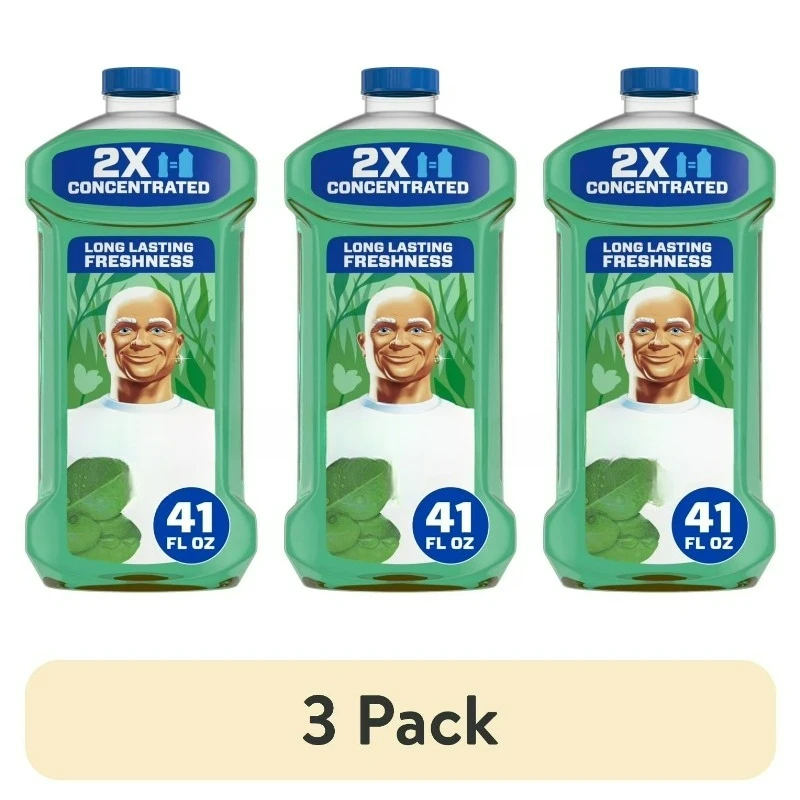 2X Concentrated Multi Surface, All Purpose Cleaner, Meadows & Rain Scent, 41 fl oz
2X Concentrated Multi Surface, All Purpose Cleaner, Meadows & Rain Scent, 41 fl oz