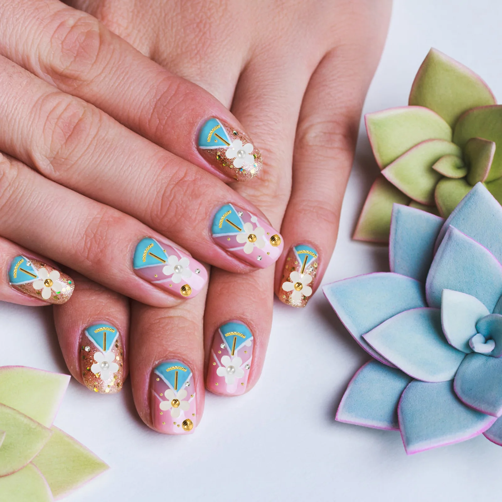 DIY 3D Nail Art Charms 6 Boxes Resin Studs Jewelry Decor Eye-Catching Design for Nails Phone Shoes Wedding Dress
DIY 3D Nail Art Charms 6 Boxes Resin Studs Jewelry Decor Eye-Catching Design for Nails Phone Shoes Wedding Dress