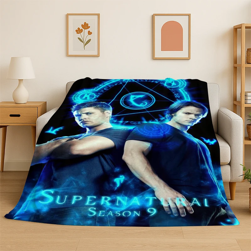 SPN Supernatural Dean Sam TV Flannel Blanket Soft Warm Throw Blanket for Bedroom Living Room Bed Travel Camping Picnic Kid
SPN Supernatural Dean Sam TV Flannel Blanket Soft Warm Throw Blanket for Bedroom Living Room Bed Travel Camping Picnic Kid