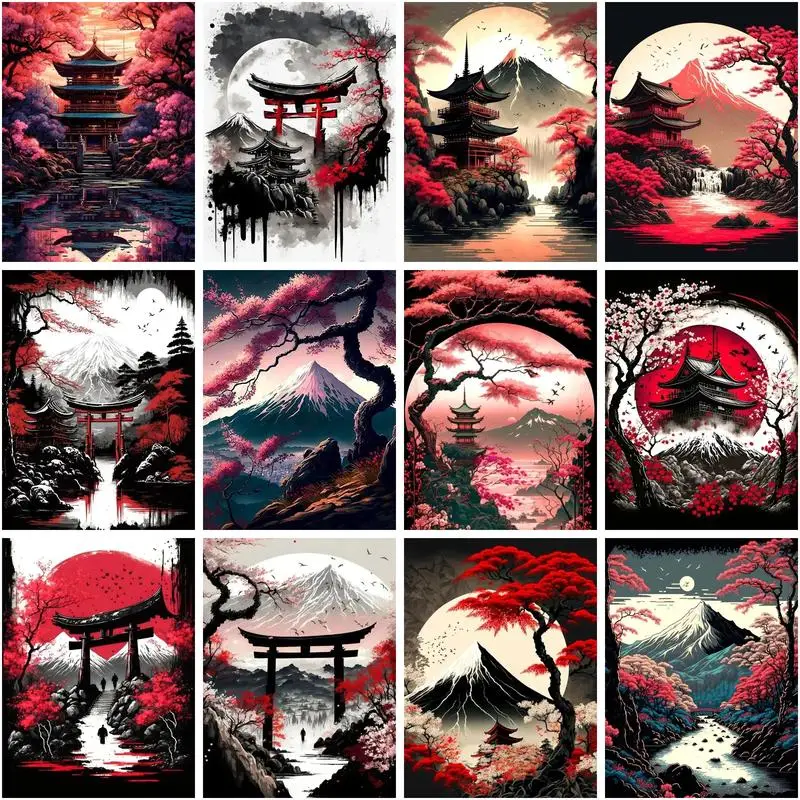 CHENISTORY Coloring By Number Mountain Tree House Landscape For Adults Picture By Numbers Acrylic Paint On Canvas Home Decor
CHENISTORY Coloring By Number Mountain Tree House Landscape For Adults Picture By Numbers Acrylic Paint On Canvas Home Decor