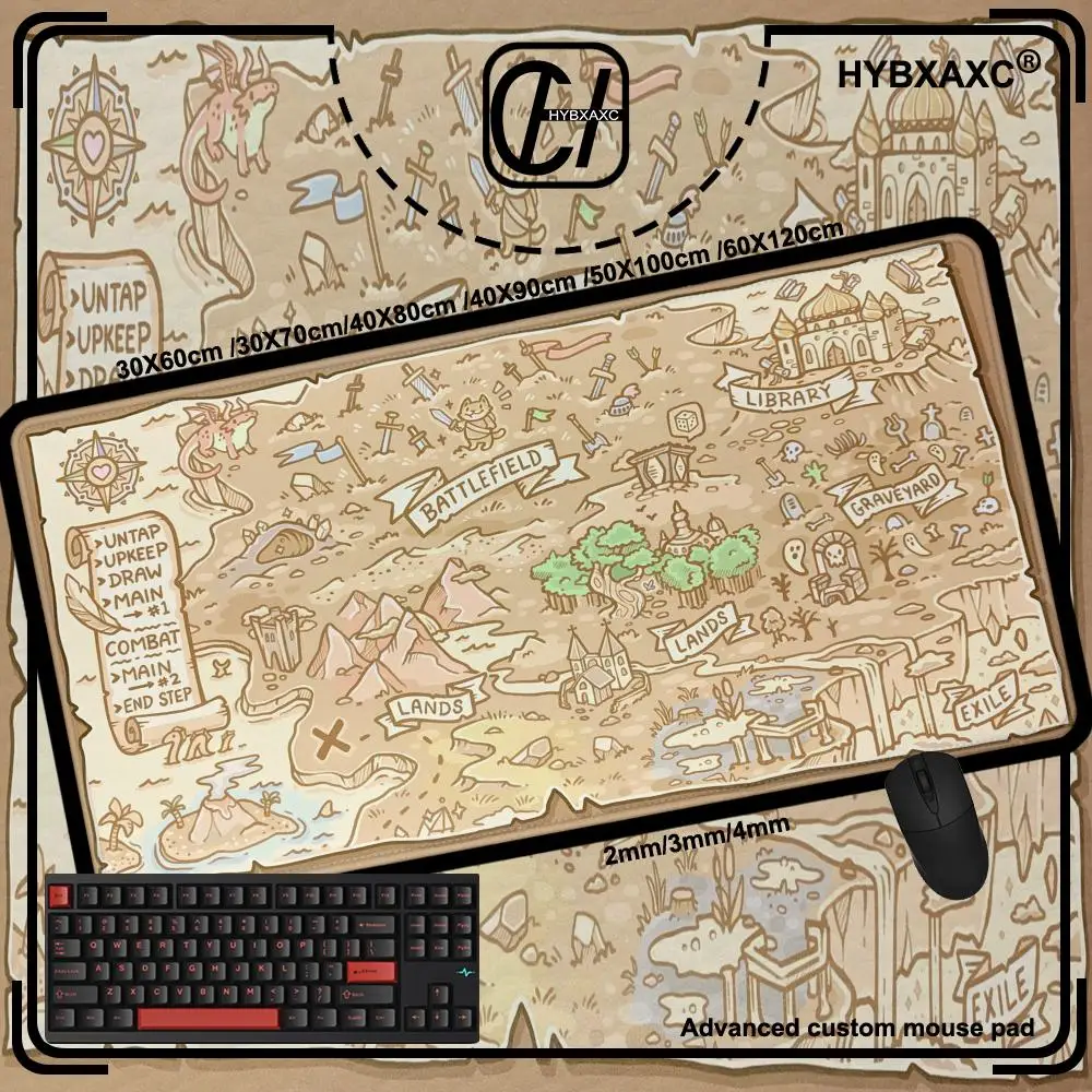 reasure Map Magic Party Game Mat Durable Rubber for MTG&TCG Games 35X60cm Mouse Pad Offices Desk Mats Friendly Design HYBXAXC
reasure Map Magic Party Game Mat Durable Rubber for MTG&TCG Games 35X60cm Mouse Pad Offices Desk Mats Friendly Design HYBXAXC