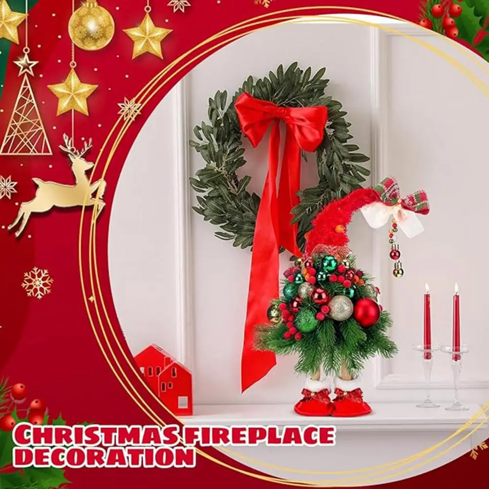 Праздничная рождественская фигурка домашнего декора, рождественская елка ручной работы, фигурки гномов с шариковыми украшениями для настольного декора для помещения
Праздничная рождественская фигурка домашнего декора, рождественская елка ручной работы, фигурки гномов с шариковыми украшениями для настольного декора для помещения