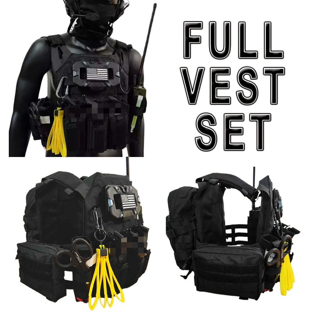Tactical Vest Set Outdoor JPC Lightweight Cos Props Vest with Mobile Navigation Board Tourniquet for Airsoft CS Field Wargame
Tactical Vest Set Outdoor JPC Lightweight Cos Props Vest with Mobile Navigation Board Tourniquet for Airsoft CS Field Wargame