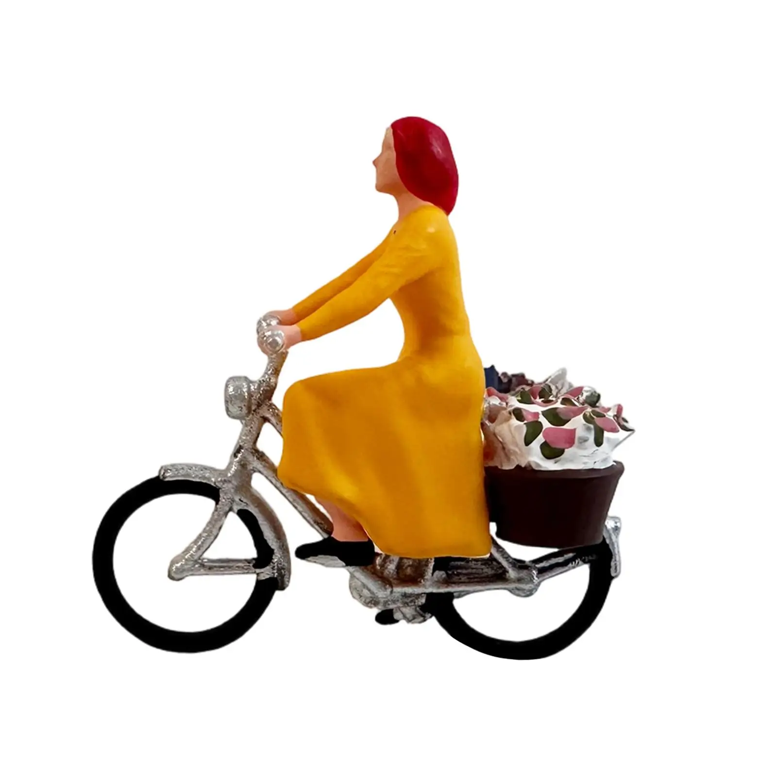 1/64 Tiny People Model Girl on a Bike Resin Mini Figure for Picnic Scene Fairy Garden Architectural Building
1/64 Tiny People Model Girl on a Bike Resin Mini Figure for Picnic Scene Fairy Garden Architectural Building