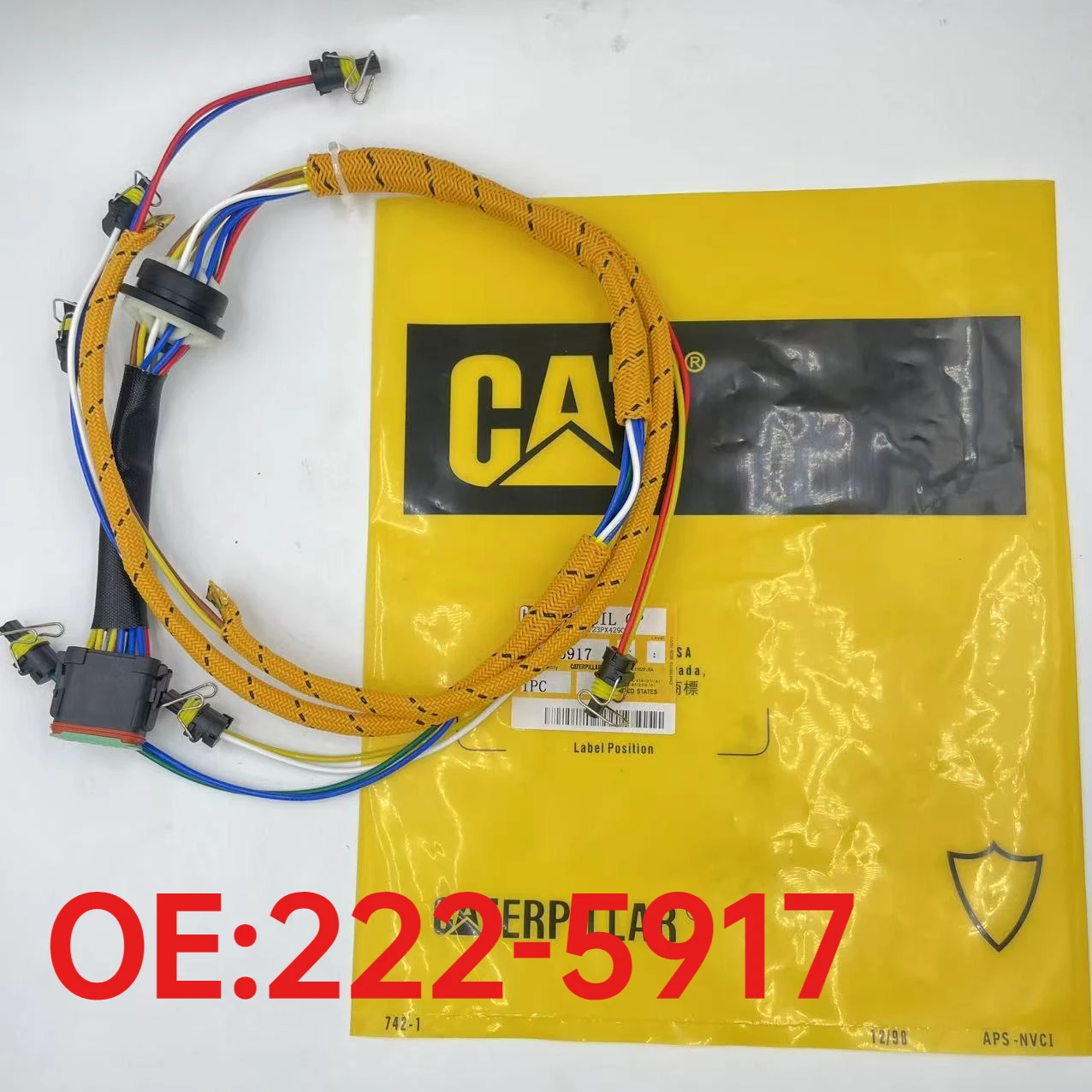 222-5917 2225917 520-1511 Original New Fuel Injector Wiring Harness C7 Fit For Caterpillar 325D 329D Excavator Accessories
222-5917 2225917 520-1511 Original New Fuel Injector Wiring Harness C7 Fit For Caterpillar 325D 329D Excavator Accessories