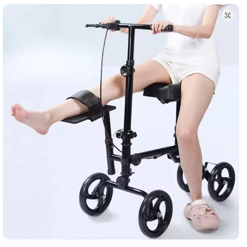 Foldable 4-Wheel Knee Walker, Portable Mobility Aid for Elderly Daily Walking Support
Foldable 4-Wheel Knee Walker, Portable Mobility Aid for Elderly Daily Walking Support