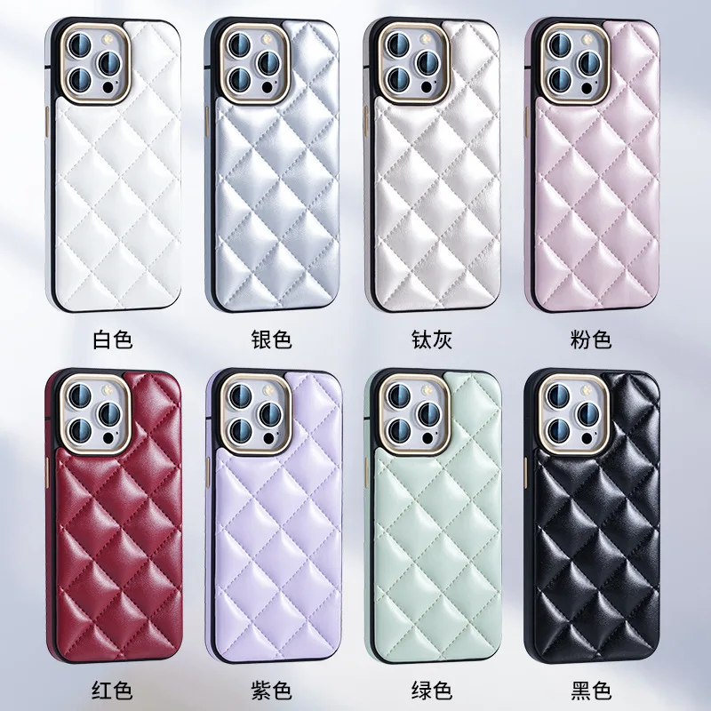 Fashion Girly Diamond Pattern Candy Case For iPhone 16 15 14 Plus 16 15 14 13 12 Pro Max Shockproof Airbag Frame Cushion Coque
Fashion Girly Diamond Pattern Candy Case For iPhone 16 15 14 Plus 16 15 14 13 12 Pro Max Shockproof Airbag Frame Cushion Coque