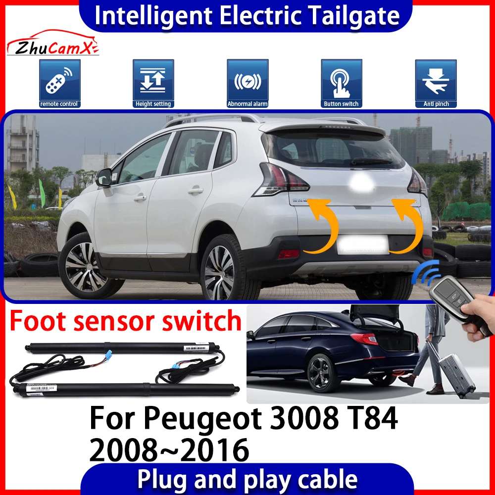 ZhuCamX Car Automatic Lifting kit Opening Trunk Intelligent Electric Tail Gate Lift Tailgate for Peugeot 3008 T84 2008~2016
ZhuCamX Car Automatic Lifting kit Opening Trunk Intelligent Electric Tail Gate Lift Tailgate for Peugeot 3008 T84 2008~2016