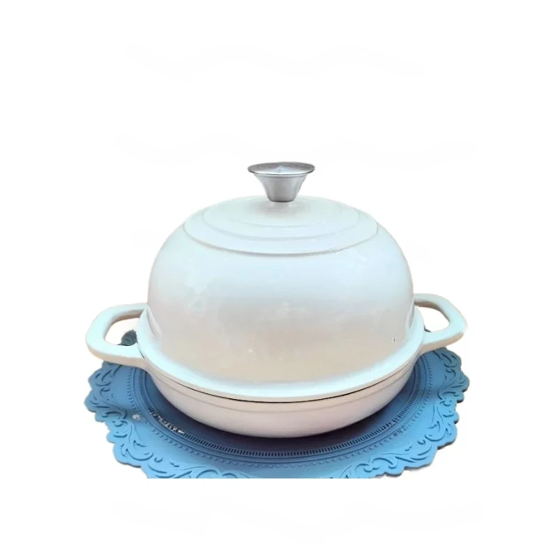 Cast Enamel Toasted Bread, European Pot, Pig Iron Light, Hot Baking, Oven Applicable To Gas Stove
Cast Enamel Toasted Bread, European Pot, Pig Iron Light, Hot Baking, Oven Applicable To Gas Stove