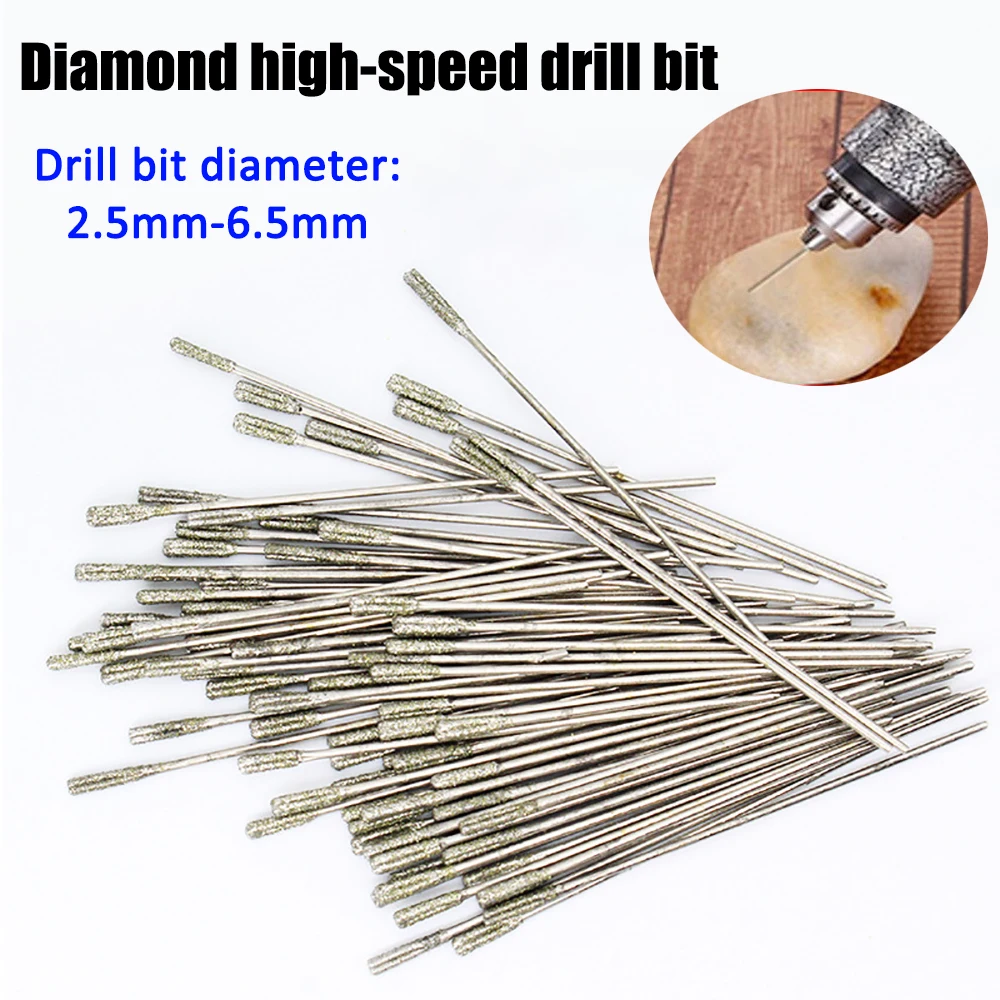 Diamond Coated Tipped Core Drill Bit For Jade Agate Stone Jewelry Glass Drilling Ceramics Glass Hole Saw 1 1.3 1.5 1.8 2 2.2mm
Diamond Coated Tipped Core Drill Bit For Jade Agate Stone Jewelry Glass Drilling Ceramics Glass Hole Saw 1 1.3 1.5 1.8 2 2.2mm