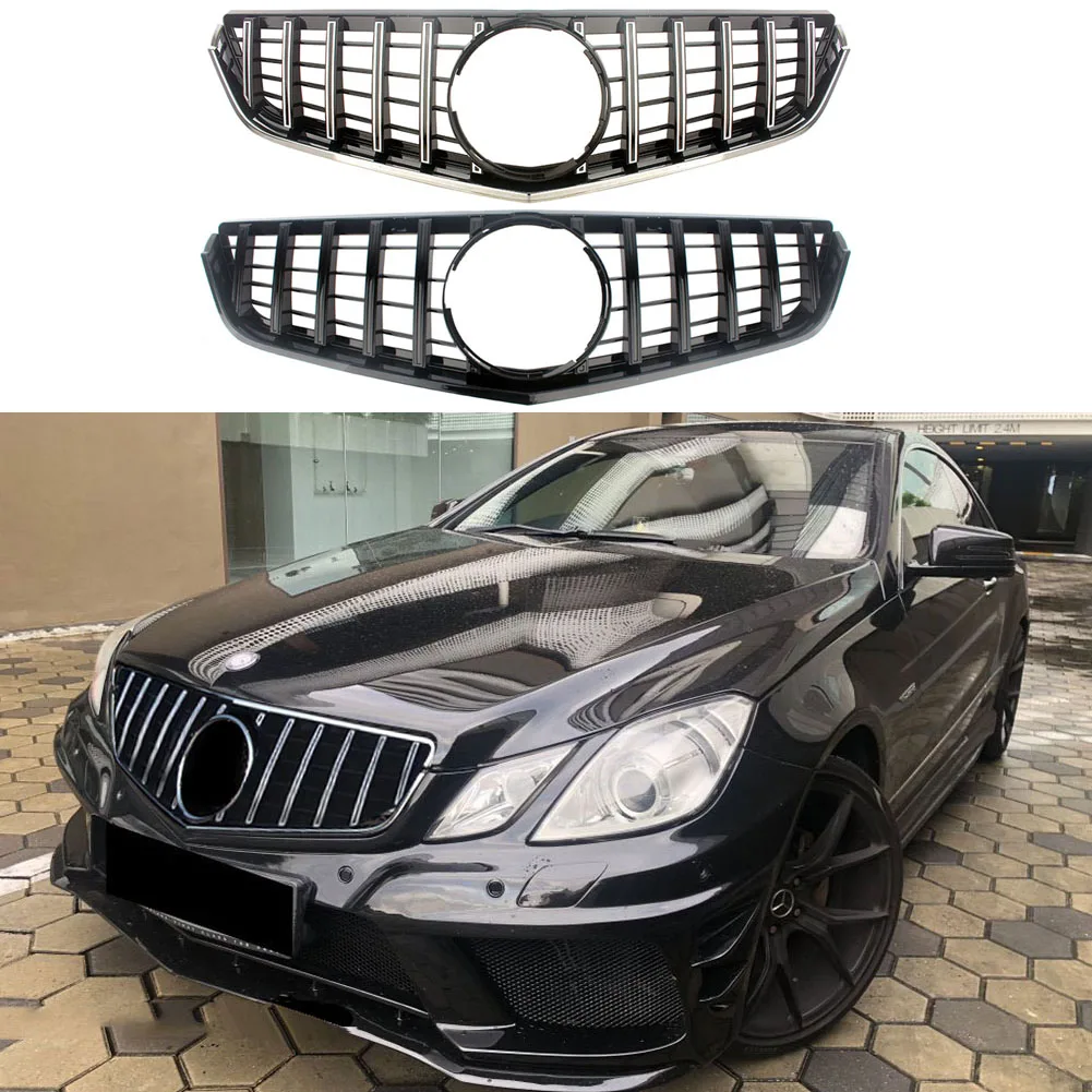 Chrome Black GT Front Grille For Mercedes-Benz E-Coupe W207 C207 E350 E400 2009-2013
Chrome Black GT Front Grille For Mercedes-Benz E-Coupe W207 C207 E350 E400 2009-2013