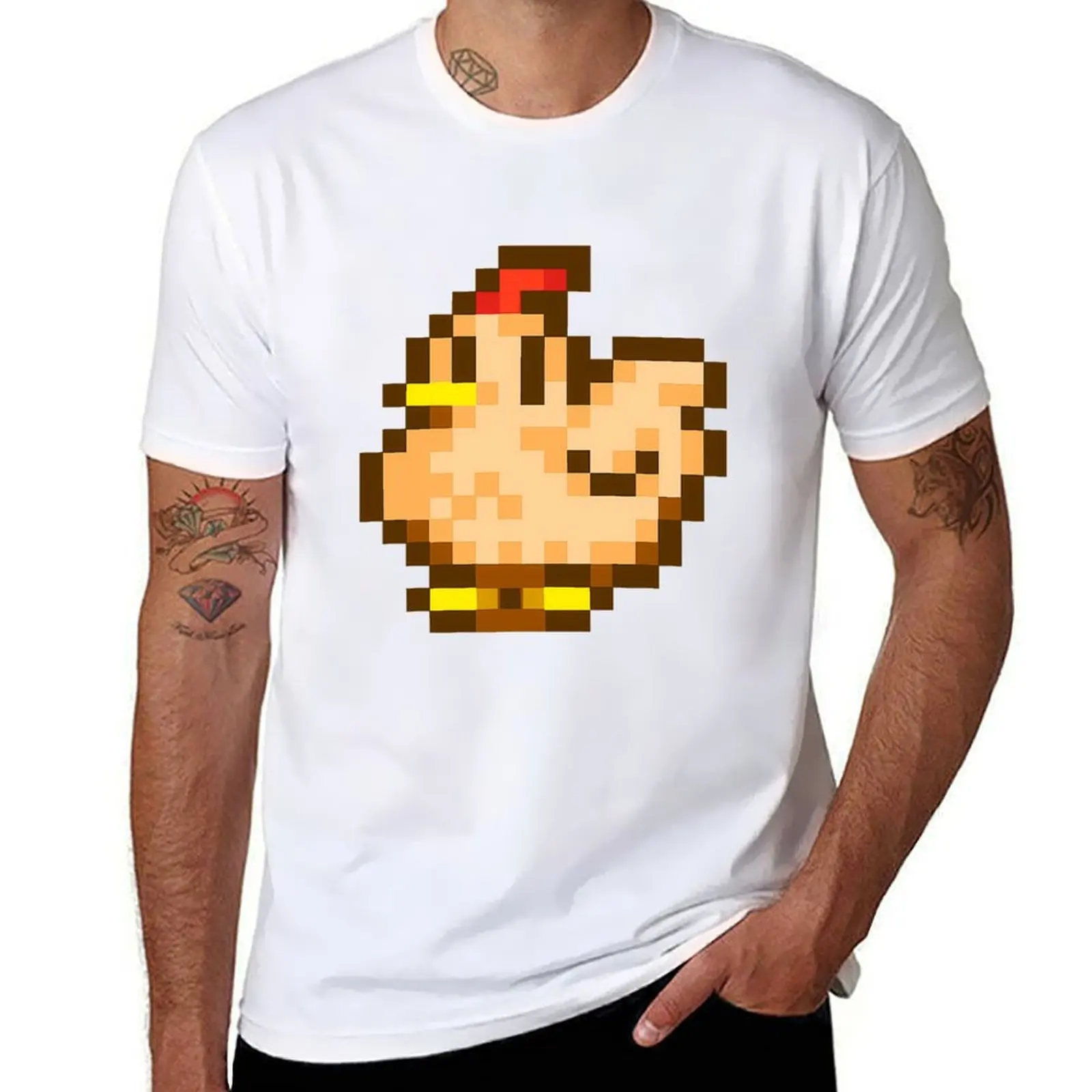Stardew Valley Pixel Chicken T-Shirt t shirts designer funny t shirts man T-Shirt
Stardew Valley Pixel Chicken T-Shirt t shirts designer funny t shirts man T-Shirt