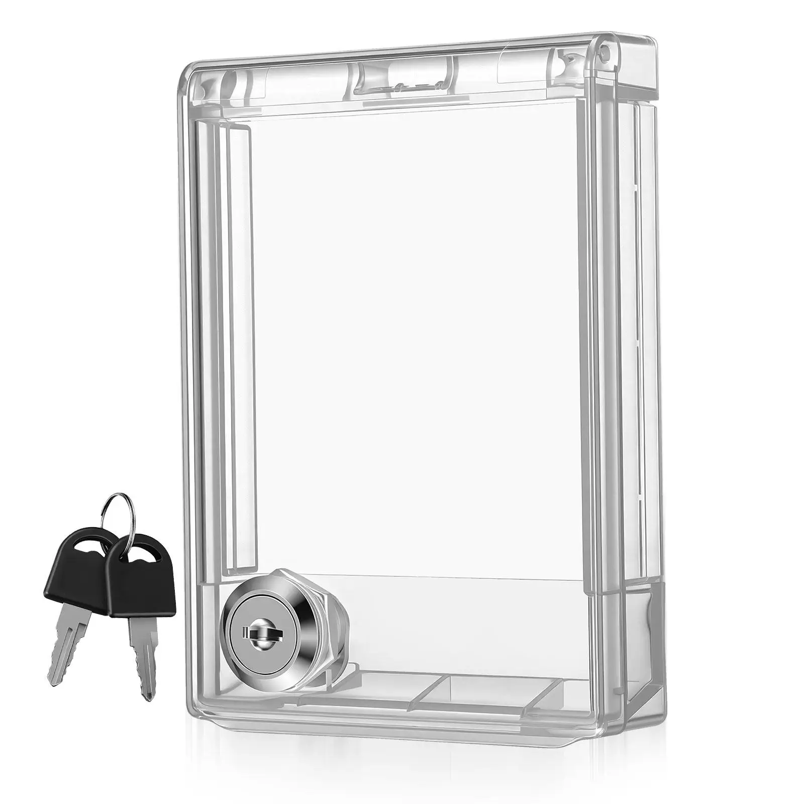 1Set Lockable Central Air Conditioning Switch Cover Baby Proof Outlet Box Plastic Thermostat Panel Protector 13x9.4x2.6cm Child
1Set Lockable Central Air Conditioning Switch Cover Baby Proof Outlet Box Plastic Thermostat Panel Protector 13x9.4x2.6cm Child
