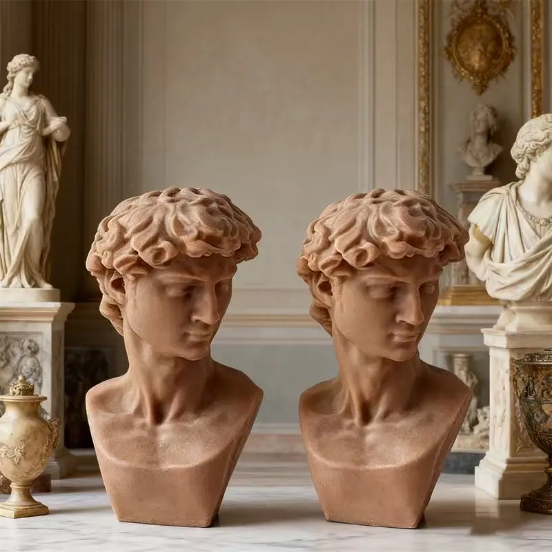 David Head Sculpture Silicone Mold DIY Plaster Craft Tool for Home Decor Art Project Resin Candle Making Supplies Statue Mould
David Head Sculpture Silicone Mold DIY Plaster Craft Tool for Home Decor Art Project Resin Candle Making Supplies Statue Mould