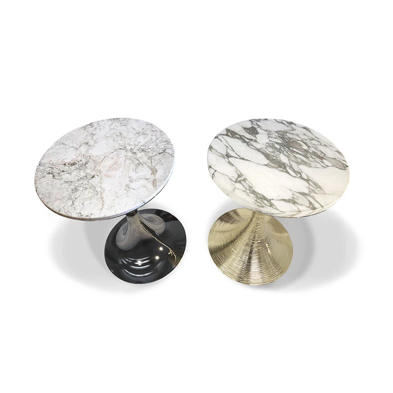 Light luxury stainless steel marble round several designer model room sofa corner several creative round simple small coffee tab
Light luxury stainless steel marble round several designer model room sofa corner several creative round simple small coffee tab