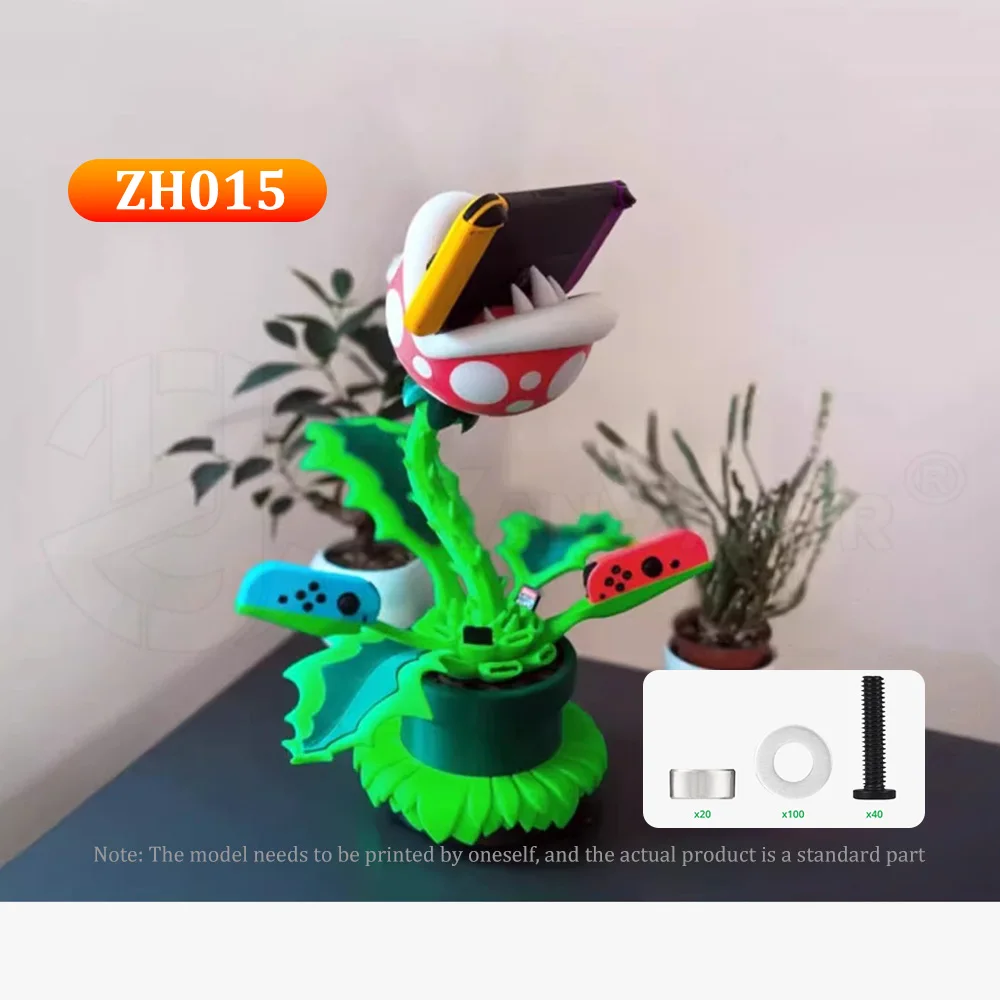 Для Bambu Lab DIY Cannibal Flower Switch Подставка для зарядки ZH015 Креативная модель Компоненты 3D-принтер
Для Bambu Lab DIY Cannibal Flower Switch Подставка для зарядки ZH015 Креативная модель Компоненты 3D-принтер
