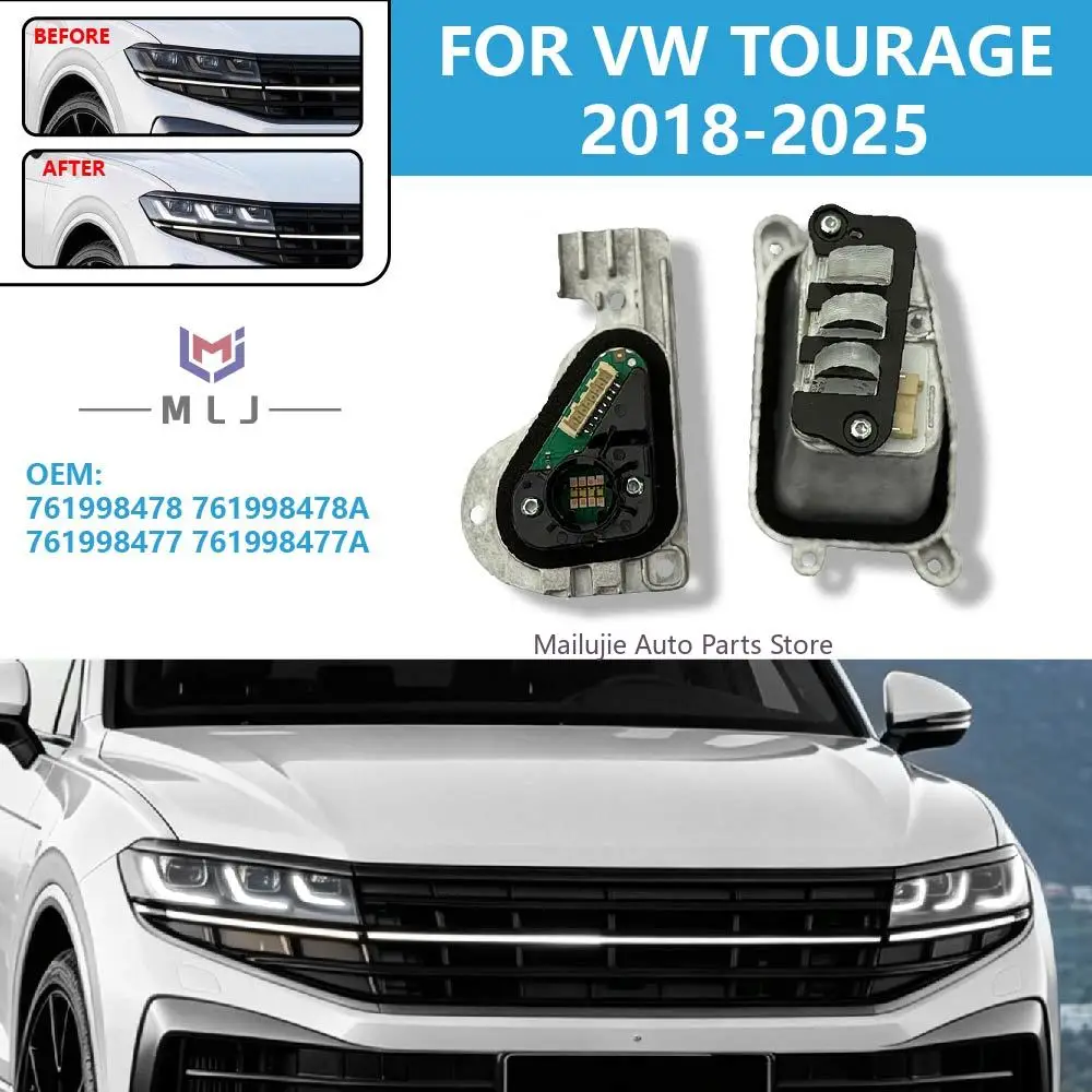 OEM 761998478 761998478A 761998477 761998477A For VW Touareg 2018-2025 High Spec Angel Eye DRL LED Light Source Headlamp Module
OEM 761998478 761998478A 761998477 761998477A For VW Touareg 2018-2025 High Spec Angel Eye DRL LED Light Source Headlamp Module