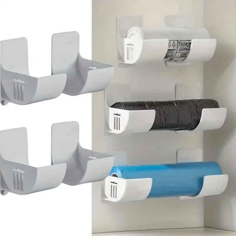 4pcs Adjustable wall-mounted garbage bag rack - Multi- rack for kitchen bathrooms, space-saving design Napkin holder Pegboards
4pcs Adjustable wall-mounted garbage bag rack - Multi- rack for kitchen bathrooms, space-saving design Napkin holder Pegboards