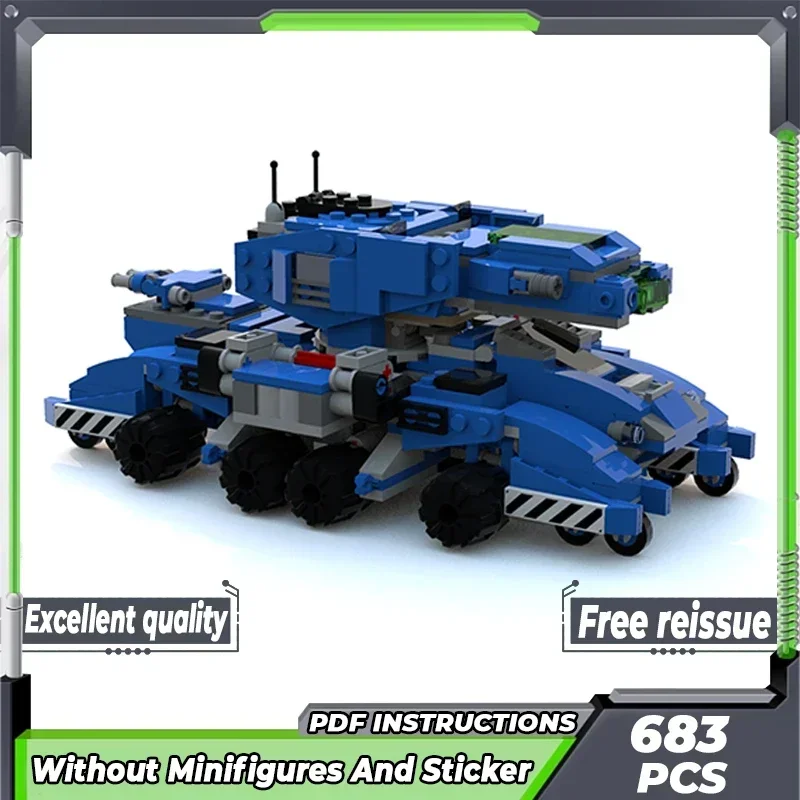 Star Game Model Moc Building Bricks Heavy Ground Siege Tank Technology Modular Blocks Gifts Christmas Toys DIY Sets Assembly
Star Game Model Moc Building Bricks Heavy Ground Siege Tank Technology Modular Blocks Gifts Christmas Toys DIY Sets Assembly