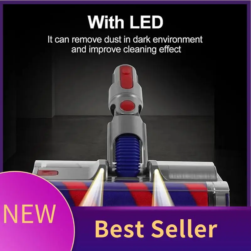 B46C Двойная роликовая щетка с вакуумным двигателем для Dyson V7 V8 V10 V11 V15 Электрическая щетка для пола со светодиодной подсветкой для твердых полов
B46C Двойная роликовая щетка с вакуумным двигателем для Dyson V7 V8 V10 V11 V15 Электрическая щетка для пола со светодиодной подсветкой для твердых полов