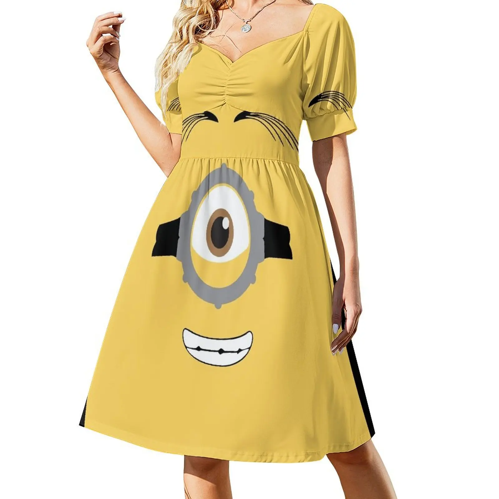 Minion Costume Short-Sleeved Dress Long dress woman luxury evening dress woman for wedding summer woman 2025
Minion Costume Short-Sleeved Dress Long dress woman luxury evening dress woman for wedding summer woman 2025