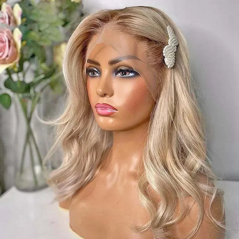 Stunning Front Lace Body Wave Wig for Women Dark Root to Golden Ombre wig Heat-Resistant Synthetic Blended with 5% Human Hair
Stunning Front Lace Body Wave Wig for Women Dark Root to Golden Ombre wig Heat-Resistant Synthetic Blended with 5% Human Hair
