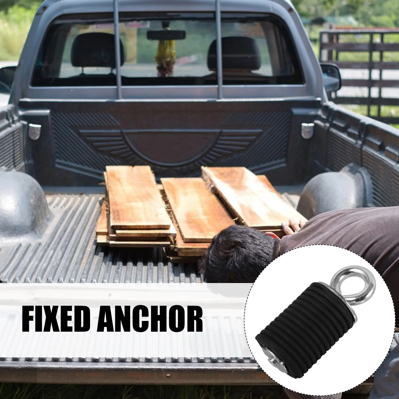 Atv Tie Down Anchor Heavy Duty Rubber and Metal Rope Fixing Buckle for Utv Atv Bed Anchors Replacement Fixing Anchors Car
Atv Tie Down Anchor Heavy Duty Rubber and Metal Rope Fixing Buckle for Utv Atv Bed Anchors Replacement Fixing Anchors Car