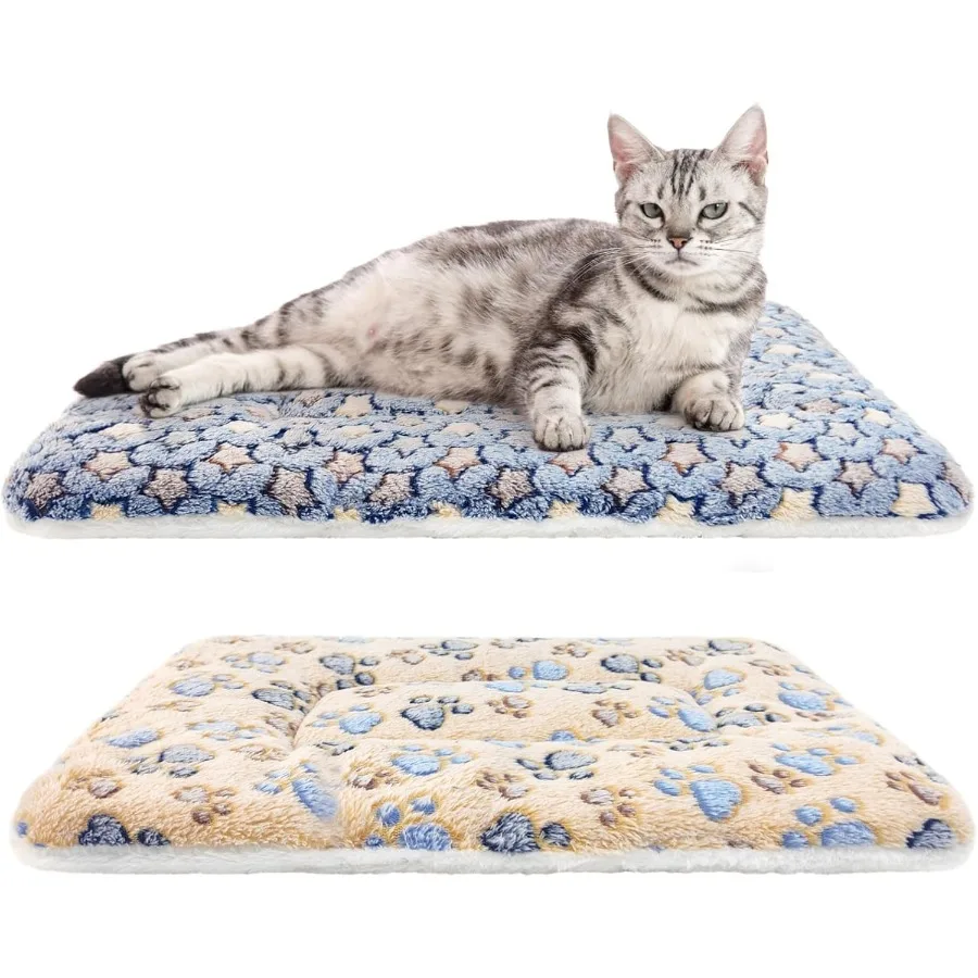 2 Pack Ultra Soft Reversible Cat Blankets for Indoor Cats and Small Dogs Fluffy Flannel Washable Pet Pad for Cozy Comfort in Li
2 Pack Ultra Soft Reversible Cat Blankets for Indoor Cats and Small Dogs Fluffy Flannel Washable Pet Pad for Cozy Comfort in Li